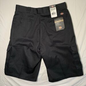 DICKIES Loose Fit Cargo Short Men Size 36 Black Classic